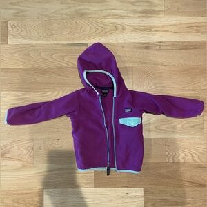Patagonia Zip Fleece with Hood 2T